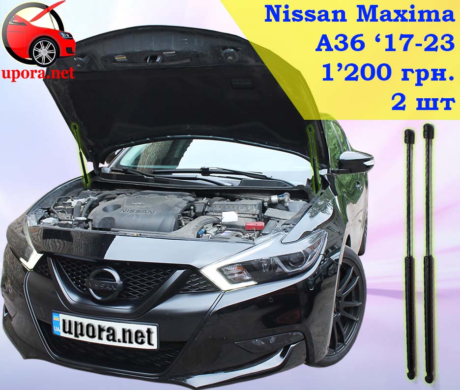 Nissan Maxima A36 8 Ниссан Максима А36 газовый газовые газові газовий упор упоры упори капота капоту капот амортизатор амортизатора амортизатори
